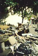 Debris from City Center Mall.