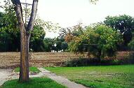 Riverside dike